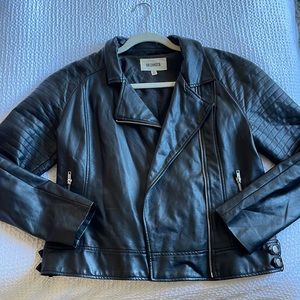 BB Dakota Moto Faux Leather Jacket